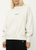 Afends Boundless Recycled Crew Jumper Womens in Off White