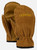 Burton Work Horse Leather Mitt Mens in Rawhide