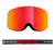 Dragon NFX2 Low Bridge Goggle in Volcano LL Red Ion + LL Light Rose