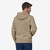 Patagonia P6 Logo Uprisal Hoodie Mens in Oar Tan