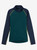 Burton Heavyweight X Quarter Zip Top 2021 Ladies in Dress Blue Penderosa Pine