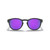 Oakley Latch Sunglasses in Matte Black Prizm Violet