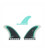 Captain Fin Co CF Twin Especial Futures Fins in Seafoam