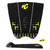 Creatures Mick Fanning Loc-Lite Ecopure Tail Pad in Black Lime Camo