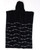 Creatures Of Leisure Barbwire Poncho Towel in Black Barbwire