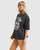 Billabong Starry Night Tee Womens in Off Black