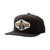 Salty Crew High Tail 5 Panel Hat Mens in Black