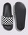 Vans La Costa Checkerboard Slide-On in True White Black