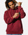 Bataleon Snowproof Hoodie in Ruby Wine