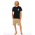 Rip Curl Search Icon Tee Mens in Black