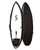 Creatures Of Leisure Shortboard Double DT2.0 6ft 7 Cover in Black Silver