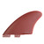 FCS II Christenson Keel PG Fins in Blood Red