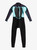 Quiksilver 3x2 Prologue BZ Steamer Boys in Black Jet Black Angel Blue