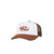 Rusty Pit Stop Trucker Hat Womens in Brown