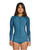 Oneill 2MM Hyperfreak FZ Long Sleeve Springsuit Womens in Blue Haze