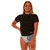 Sisstrevolution Sunshine Ray Rashvest Womens in Solid Black