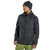 Burton Stockrun Warmest Hooded Full Zip Fleece Mens in True Black