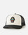 Rip Curl Search Icon Trucker Hat Mens in Black White