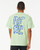 Rip Curl Archive Solid Rock Tee Mens in Light Green