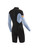 Vissla 2MM 7 Seas Raditude Long Sleeve Springsuit Boys in Black With Blue