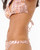 Rip Curl Block Party Skimpy Bikini Pant Womens in Bright Peach