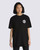 Vans Warped Checkerboard Logo Tee Mens in Black