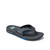 Reef Fanning Thongs Mens in Gunmetal Ocean