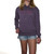 Trigger Sisters Shell Premium Hoodie Womens in Mauve