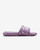 Nike Victori One Printed Slide Womens in Violet Dust Photon Dust