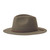 Brixton Wesley Fedora Hat in Military Olive