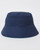 Santa Cruz Dark Arts Moon Dot Reversible Bucket Hat Girls in Navy