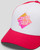 Santa Cruz Solitaire Dot Fade Trucker Cap Girls in Pink