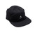 Jones Hakuba 5 Panel Organic Cotton Cap in Stealth Black