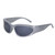 Carve Kubix Sunglasses in Gloss Silver Grey Silver Mirror