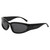 Carve Kubix Sunglasses in Gloss Black Grey Polarised