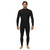 Vissla 3x2 New Seas V-Zip Steamer Mens in Black