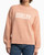 Hurley Hygge Crew Knit Womens in Muted Clay