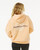 Rip Curl Ocean Tech Heritage Hoodie Womens in Peach