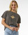 Rip Curl Taapuna Relaxed Tee Womens in Washed Black
