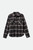 Brixton Bowery LW Ultra Flannel Shirt Mens in Charcoal Black