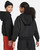 Nike Sportswear Icon Fleece Pullover Hoodie Kids in Black White