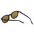 Otis Outsider X Sunglasses in Eco Matte Black Brown Polarised
