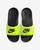 Nike Victori One Slide Mens in Black Volt