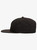 Quiksilver Saturn Cap Mens in Black