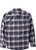 Vissla Central Coast Long Sleeve Flannel Shirt Mens in Graphite