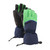 Burton Kids Profile Glove 2024 in Dress Blue Galaxy Green