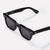 Epokhe Stereo Sunglasses in Black Polished Black