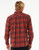 Rip Curl Griffin Flannel Shirt Mens in Red