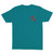 Santa Cruz Dressen Rose Crew Two Tee Mens in Jade Green