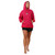 Town & Country Da Rock Pop Hoodie Womens in Magenta